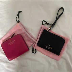 Black Kate spade wristlet